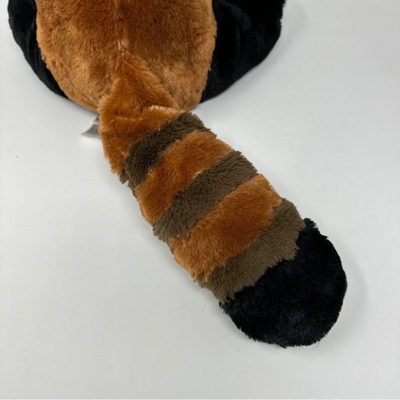 Fiesta Red Panda Fox Black Brown 16" Plush Stuffed Animal Toy Clean - Picture 5 of 12